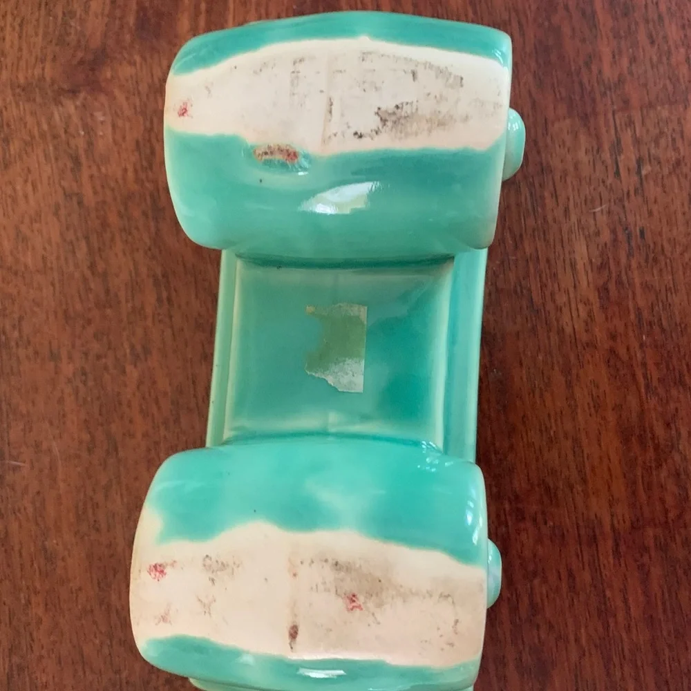 Vintage Ceramic 🚂 Train Planter Set